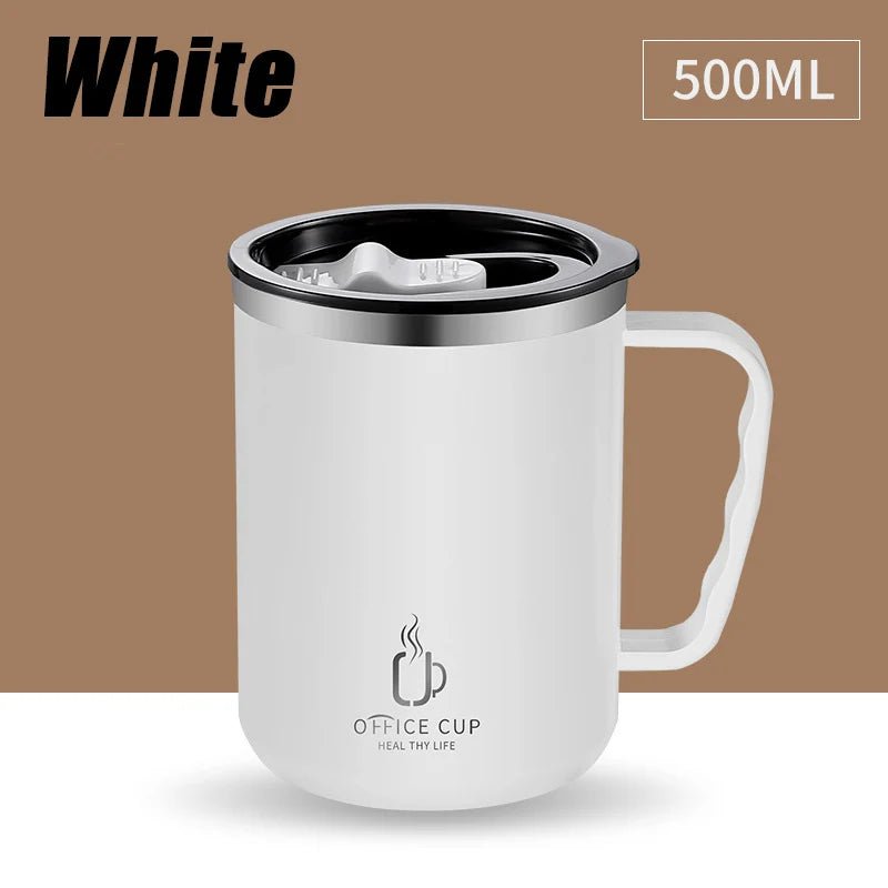 La Michy Tienda Chile White / 500ML Taza Termica Office